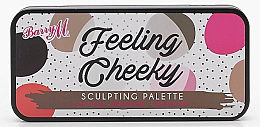 Духи, Парфюмерия, косметика Палета для контуринга - Barry M Feeling Cheeky Sculpting Palette 