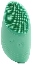 Щетка для чистки лица, зеленая - Usu Cosmetics Nusu Facial Cleansing Brush — фото N1