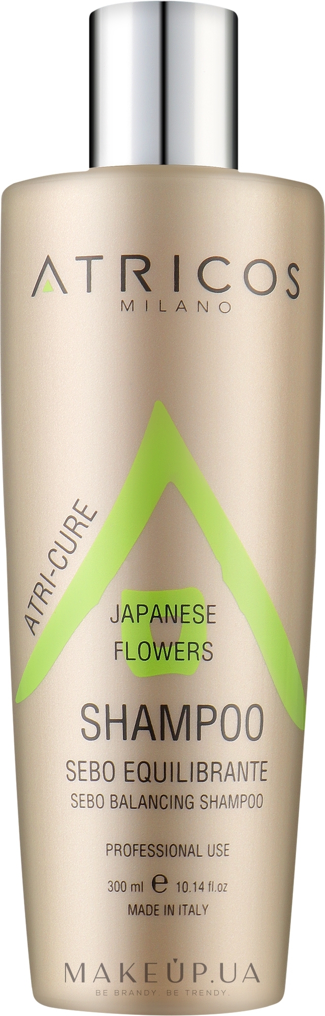 Себорегулирующий шампунь "Японские цветы" - Atricos Sebo Balanscing Shampoo — фото 300ml