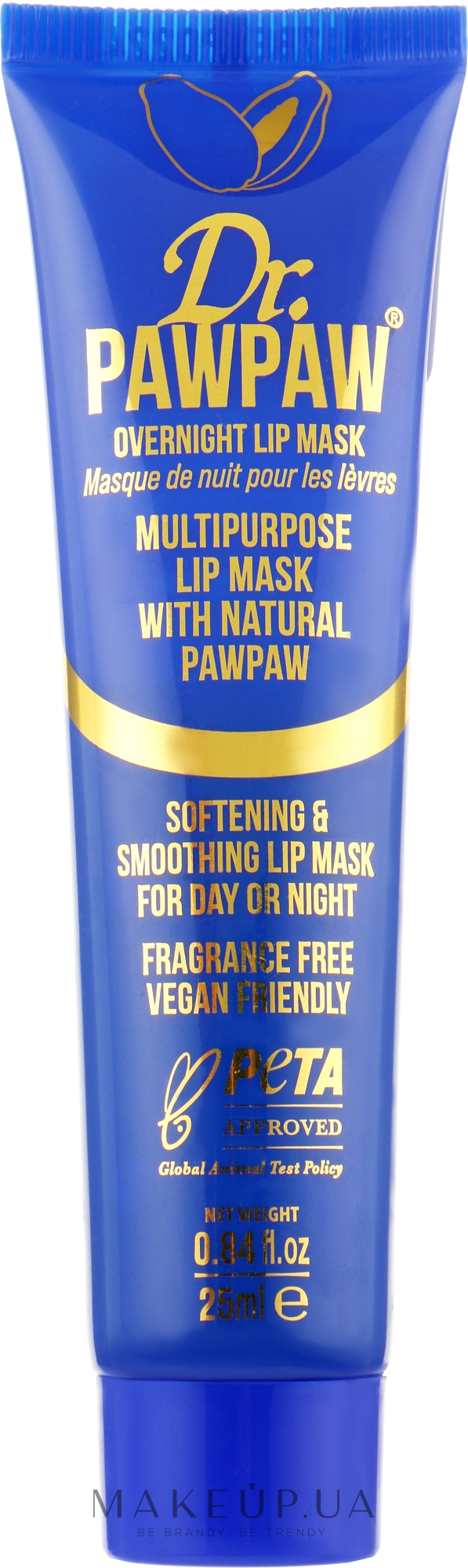 Маска для губ - Dr. PawPaw Overnight Lip Mask — фото 25ml