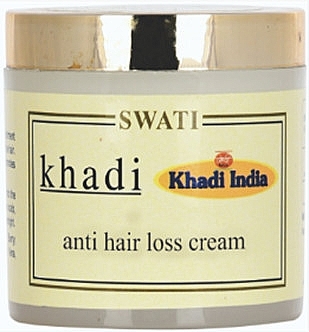 Натуральная крем-маска против выпадения волос - Khadi Swati Anti Hair Loss Cream — фото N1