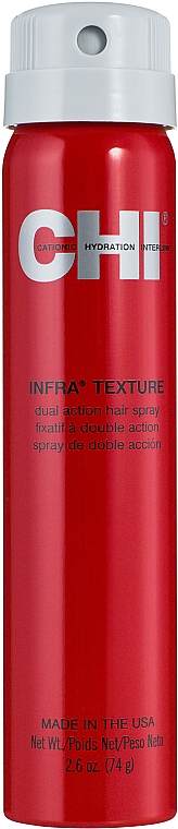 Лак для волосся подвійної дії - CHI Infra Texture Dual Action Hair Spray