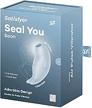 Кліторальний стимулятор - Satisfyer Seal You Soon — фото N1