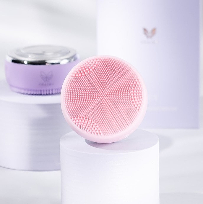 Щіточка для глибокого очищення шкіри, рожева - Praimy Nicy Deep Cleansing Brush Pink — фото N7