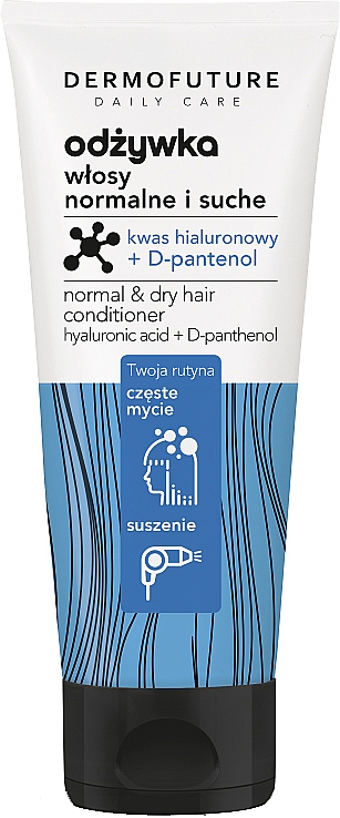 Кондиционер для нормальных и сухих волос - Dermofuture Daily Care Normal & Dry Hair Conditioner — фото N1