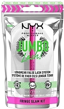 Набор - NYX Professional Makeup Jumbo Lash! Longwear False Lash System (lashes/2pcs + liner/1ml) — фото N1