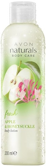Кремовый бальзам для тела - Avon Naturals Body Lotion Fresh Apple&Honeysuckle — фото N1