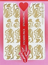 Парфумерія, косметика Дизайнерські наклейки для нігтів "Foil 0020" - StickersSpace 