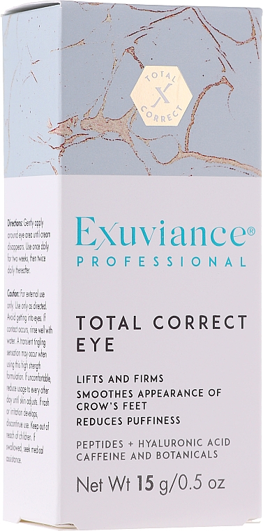 Коригувальний крем для шкіри навколо очей - Exuviance Professional Total Correct Eye — фото N1