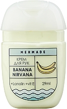 Крем для рук з ланоліном - Mermade Banana Nirvana Travel Size — фото N1