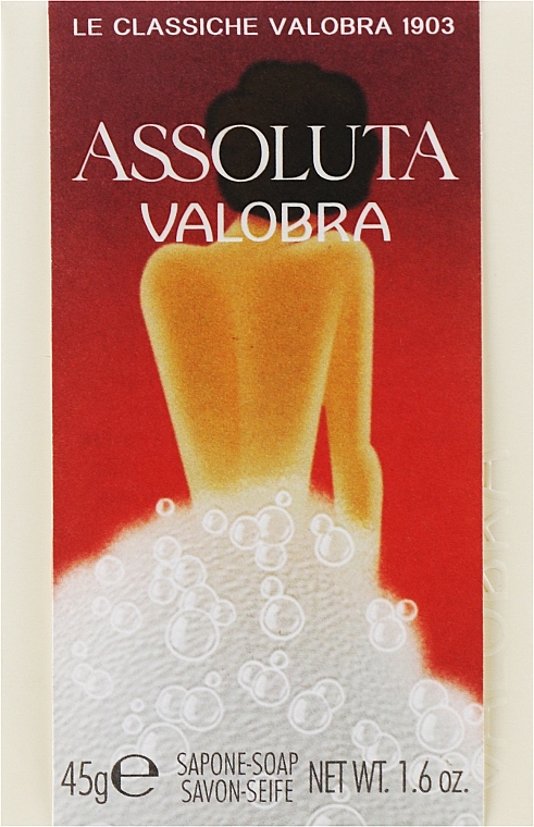 Мыло кремовое с маслом Ши - Valobra Assoluta Bar Soap — фото N1