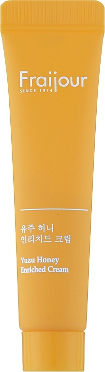 Крем для лица "Прополис" - Fraijour Yuzu Honey Enriched Cream (мини) — фото N1