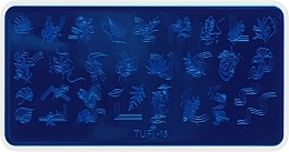 Пластина для стемпинга, №15 - Tufi Profi Premium — фото N1