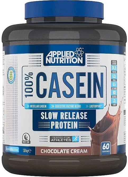 Мицеллярный казеиновый протеин - Applied Nutrition Micellar Casein Protein with Digestive Enzyme Blend Chocolate — фото N1