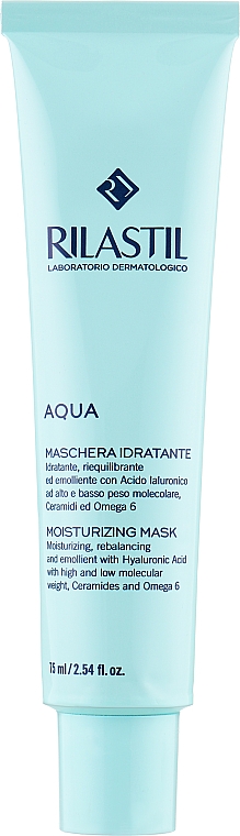 Маска для восстановления водного баланса кожи лица - Rilastil Aqua Maschera Idratante