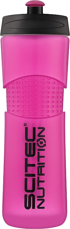 Пляшка для води спортивна, 650 мл, рожева - Scitec Nutrition Bike Bottle TR Pink — фото N1