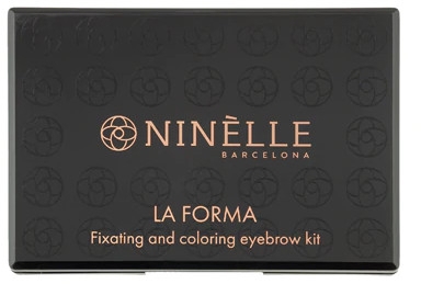 Набор для фиксации и окрашивания бровей - Ninelle Barcelona La Forma Fixating And Coloring Eyebrow Kit — фото N1