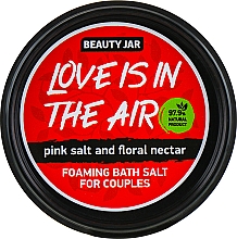 Духи, Парфюмерия, косметика УЦЕНКА Соль для ванн "Love Is In The Air" - Beauty Jar Foaming Bath Salt For Couples *