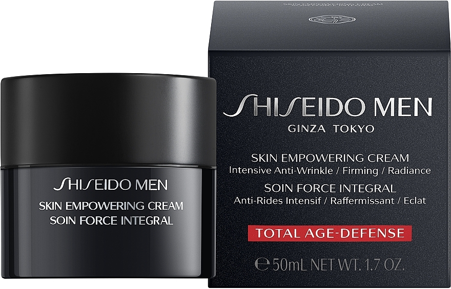 Крем, відновлюючий енергію шкіри - Shiseido Men Skin Empowering Cream — фото N4