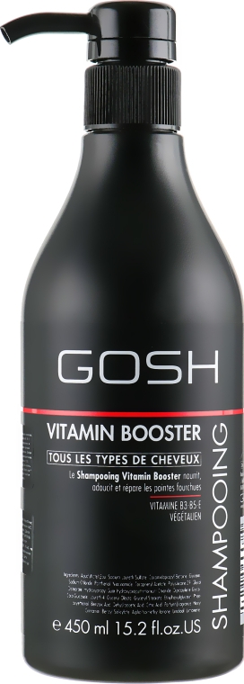 Шампунь для волосся  - Gosh Vitamin Booster Shampoo — фото N6