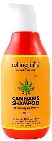 Шампунь з конопляною олією - Rolling Hills Cannabis Shampoo — фото N1