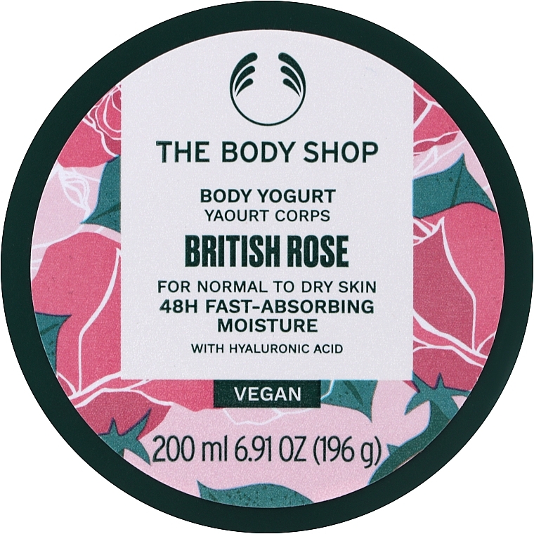 Йогурт для тіла "Британська троянда" - The Body Shop British Rose Body Yogurt — фото N3