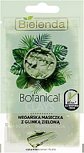 Духи, Парфюмерия, косметика Маска для смешанной, жирной кожи, с зелёной глиной - Bielenda Botanical Clays