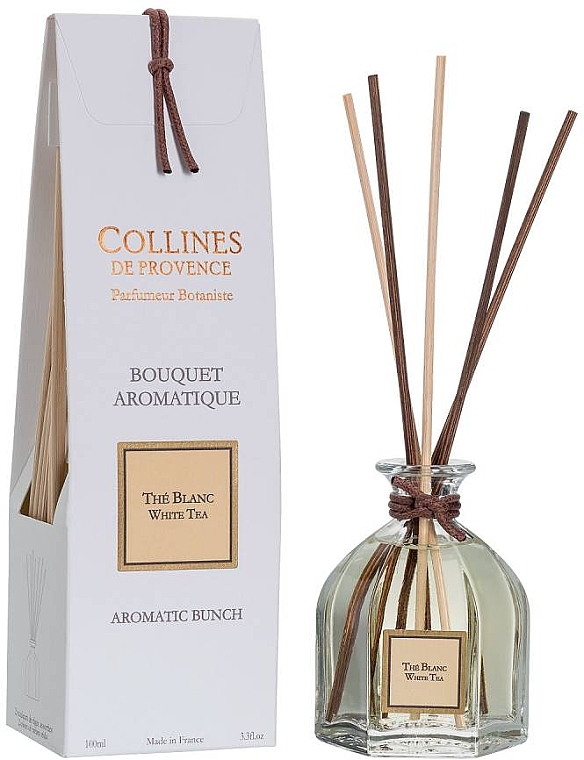Аромадифузор "Білий чай" - Collines de Provence Bouquet Aromatique White Tea — фото N1