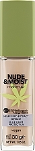 Тональний крем для обличчя - Bell Hypoallergenic Nude & Moist — фото N1