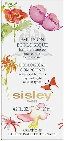 Екологічна емульсія, прикрашена квітами - Sisley Emulsion Ecologique Ecological Compound Limited Edition — фото N2