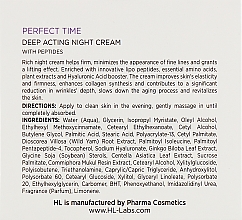 Нічний крем для обличчя  - Holy Land Cosmetics Perfect Time Deep Acting Night Cream — фото N3