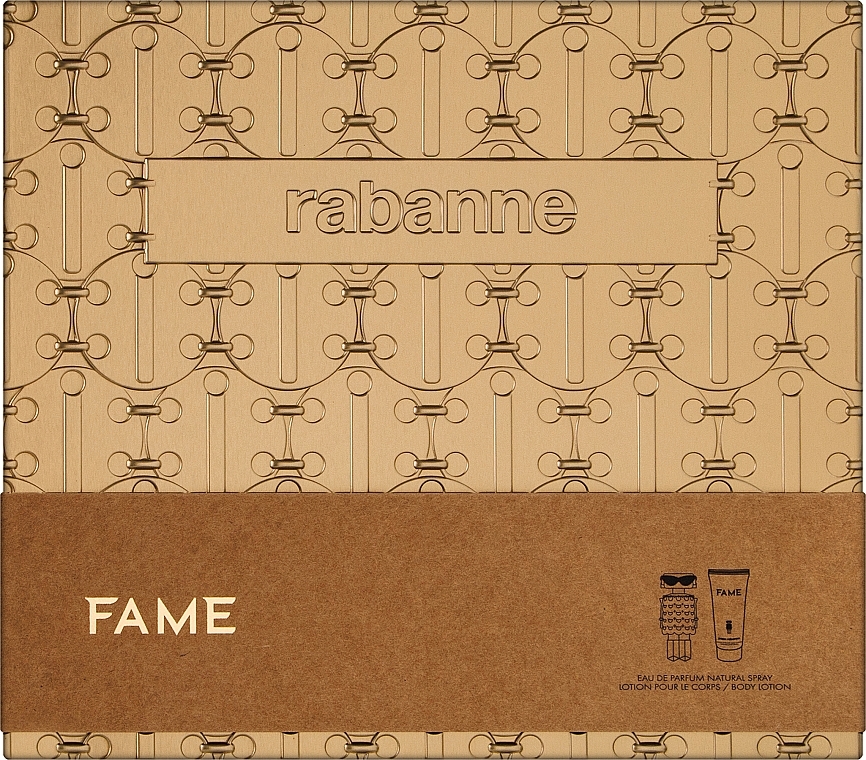 Paco Rabanne Fame - Набор (edp/50ml + b/lot/75ml) — фото N1