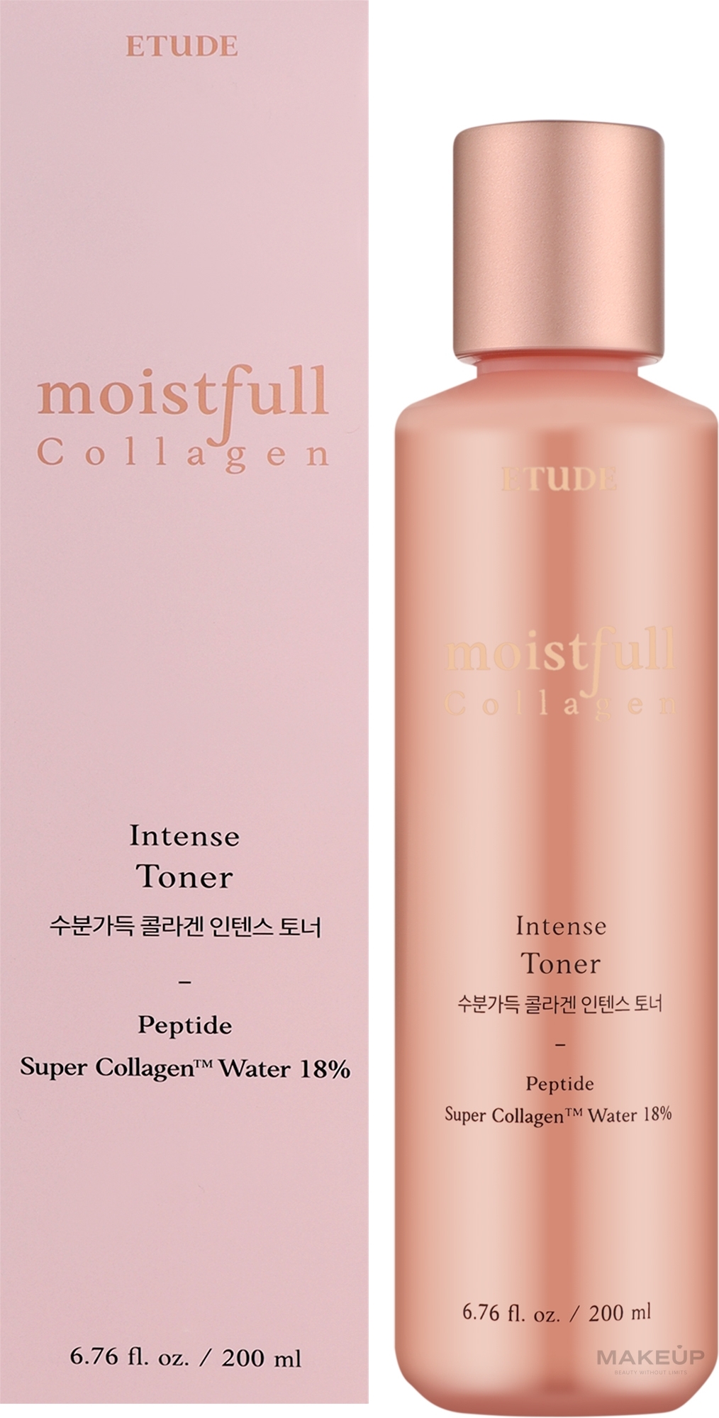 Интенсивный тонер для лица с коллагеном - Etude House Moistfull Collagen Intense Toner — фото 200ml