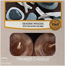 Чайные свечи - Yankee Candle Scented Tea Light Candles Seaside Woods — фото N1