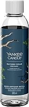 Наповнювач для дифузора "Bayside Cedar" - Yankee Candle Signature Reed Diffuser — фото N1