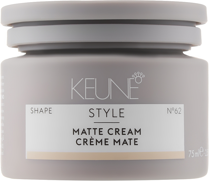 Крем матирующий для волос №62 - Keune Style Matte Cream — фото N1