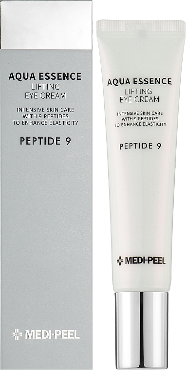 Підтягувальний крем для шкіри навколо очей - MEDIPEEL Peptide 9 Aqua Essence Lifting Eye Cream — фото N2