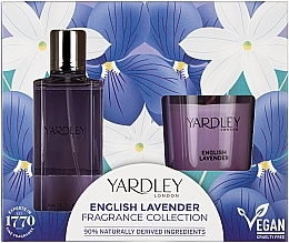 Духи, Парфюмерия, косметика Yardley English Lavender - Набор (edt/50ml + candle/120g)