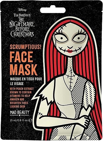 Маска для обличчя - Mad Beauty Nightmare Before Christmas Sally Face Mask — фото N1