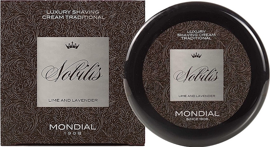 Крем для бритья - Mondial Nobilis Shaving Cream in Plexiglas-Dose — фото N1