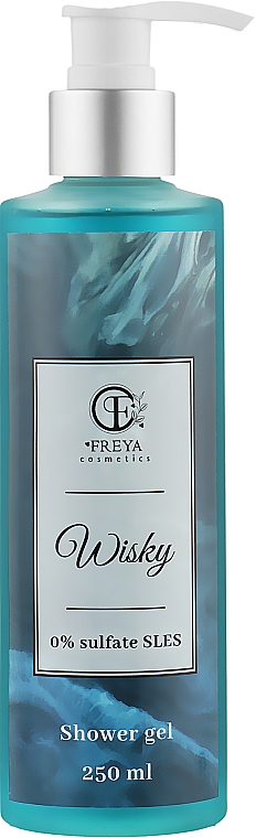 Безсульфатный гель для душа - Freya Cosmetics Wisky Shower Gel
