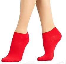 Шкарпетки жіночі "WS1 Classic", red - Giulia — фото N1