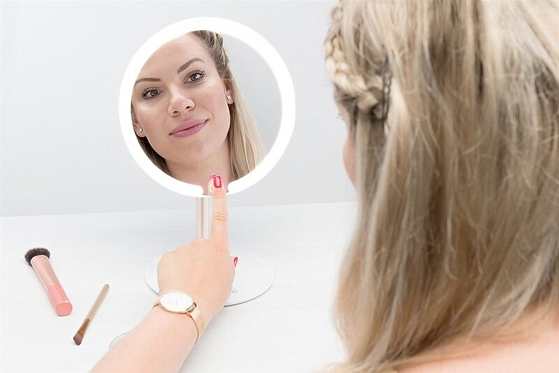 Косметичне дзеркало з підсвічуванням - ETA Cosmetic Mirror 1353 90000 Fenite — фото N6