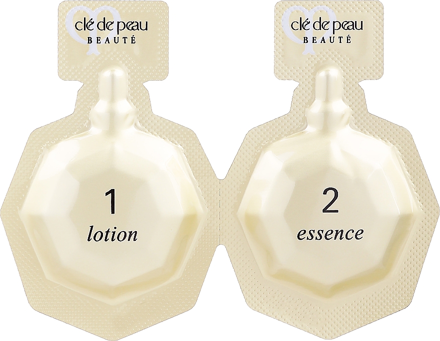 Набор - Cle De Peau Illuminating Concentrate Set (f/lot/6x3ml + f/essence/6x2ml + f/mask/6pcs) — фото N1