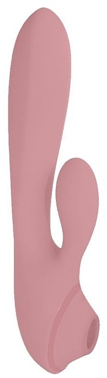 Вибратор вакуумный стимулятор, розовый - Clara Morgane Pink Love — фото N3
