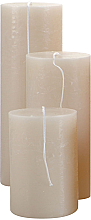 Парфумерія, косметика Giardino Benessere Set 3 Scented Welcome Candles The Bianco - Набір свічок