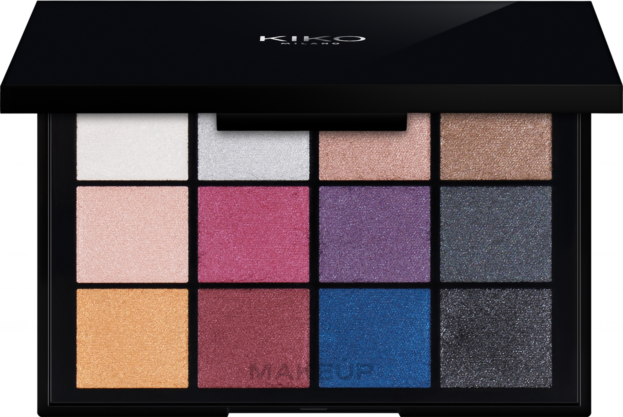 Палітра тіней для повік - Kiko Milano Cult Colours Eyeshadow Palette — фото 02 - Shocking Sparkle Shades