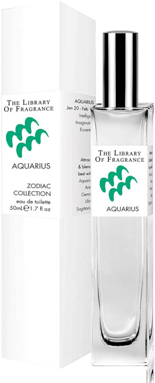 Demeter Fragrance The Library Of Fragrance Zodiac Collection Aquarius - Туалетна вода — фото N1