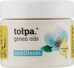 Парфумерія, косметика Зволожувальний розгладжувальний крем для обличчя - Tolpa Green Oils Moisturizing Smoothing Cream