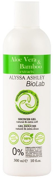 Alyssa Ashley Biolab Aloe Vera & Bamboo - Гель для душа — фото N1